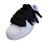 Adidas SuperStar White Black "Lanvin Black Rope Laces"